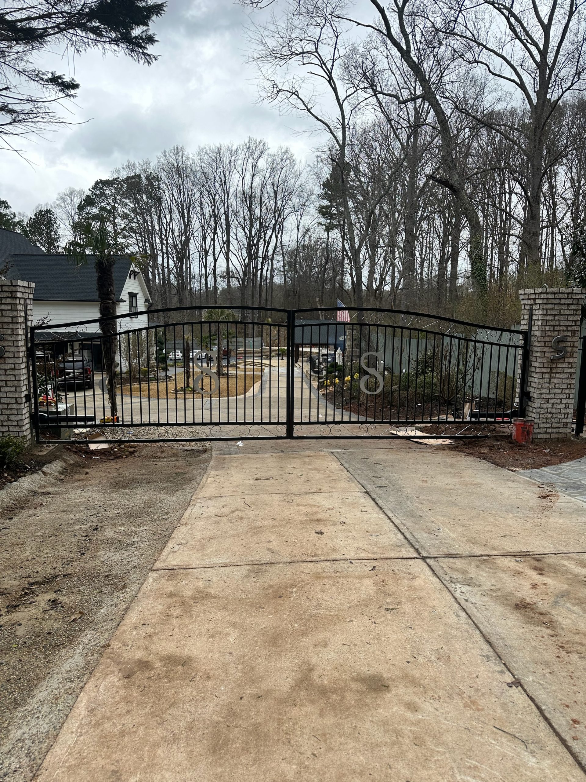 Custom Gates in Smyrna, GA installed by Helix Garage Doors and Openers