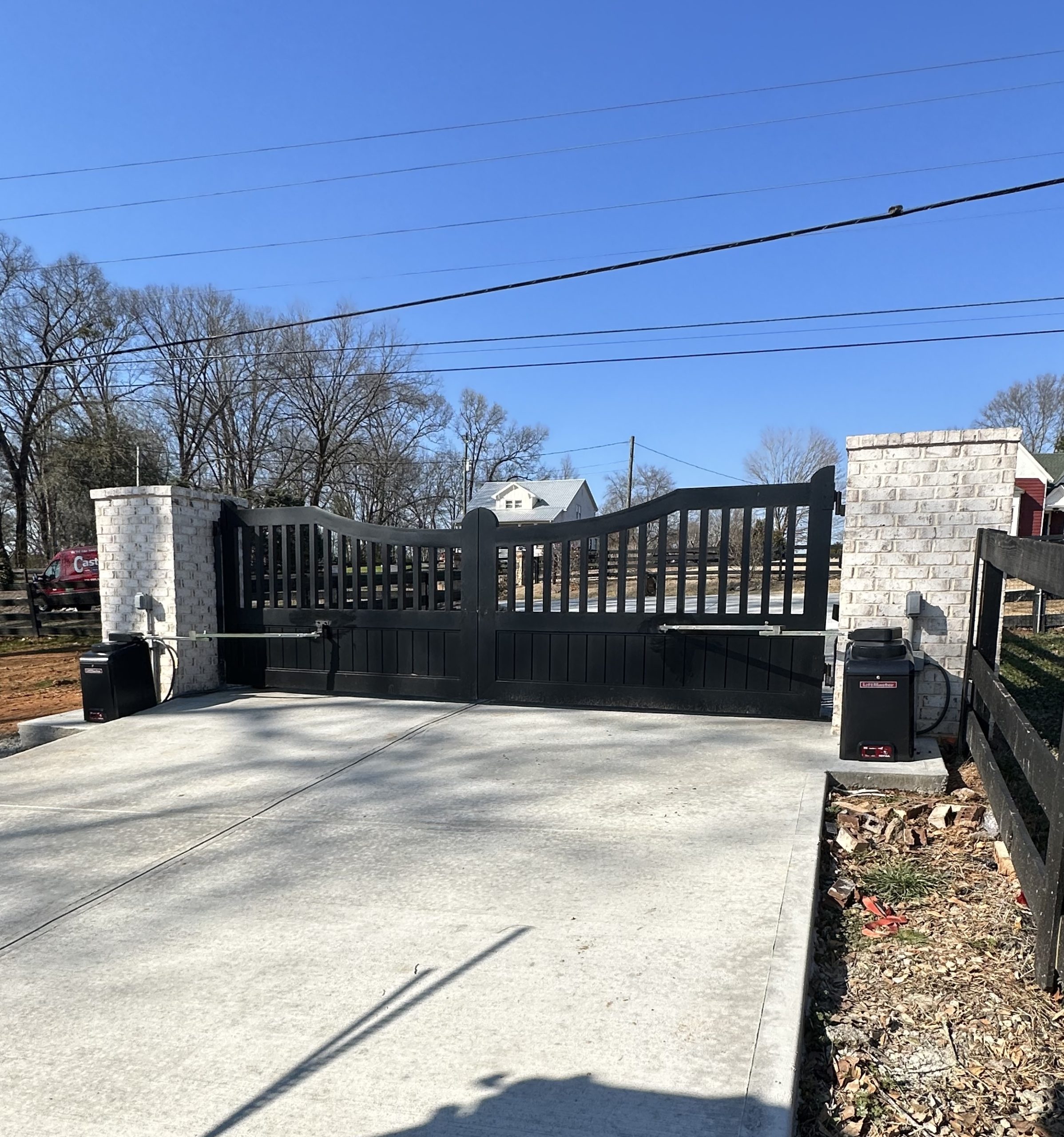 Custom Gates in Smyrna, GA installed by Helix Garage Doors and Openers
