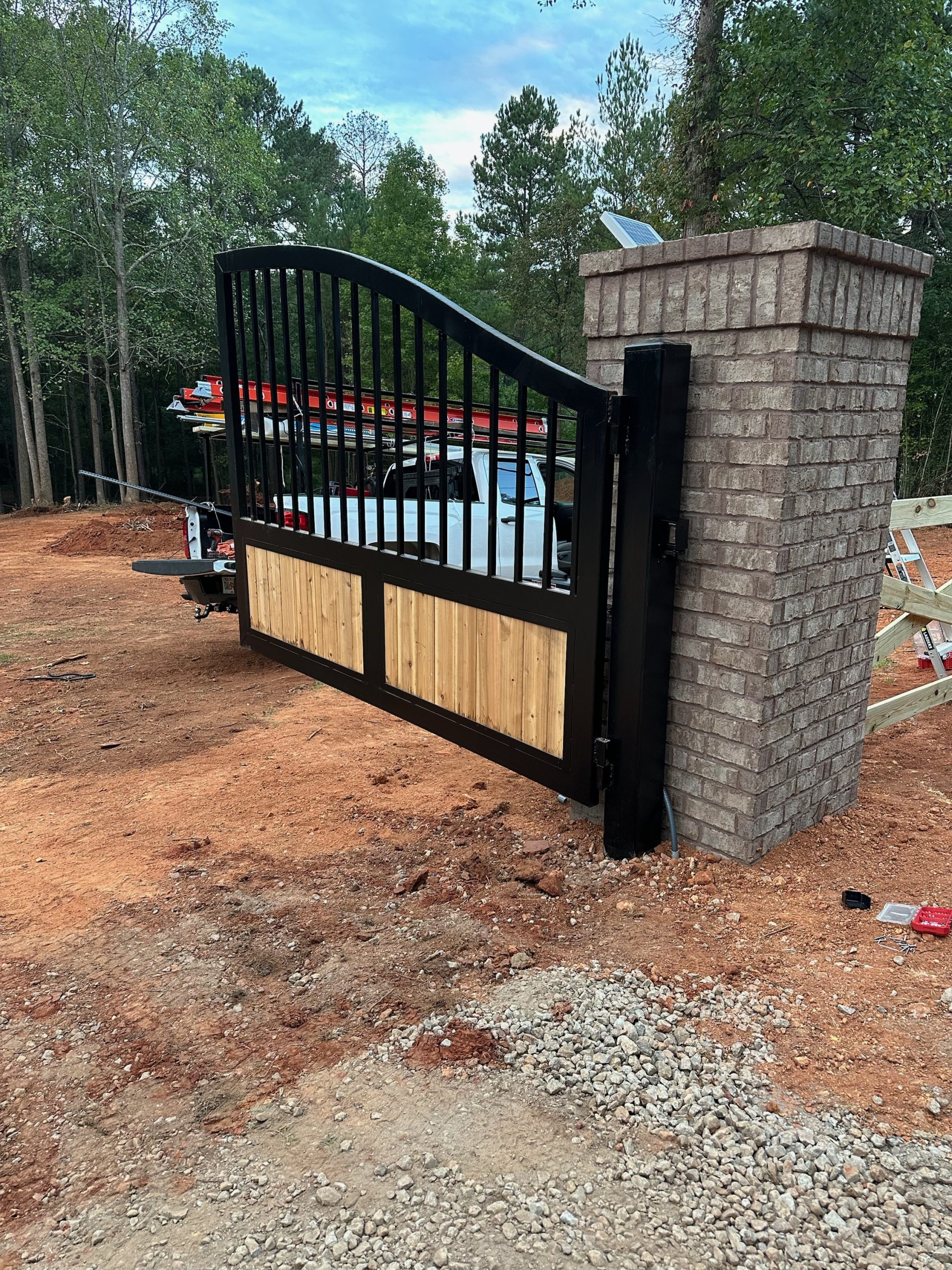Custom Gates in Smyrna, GA installed by Helix Garage Doors and Openers
