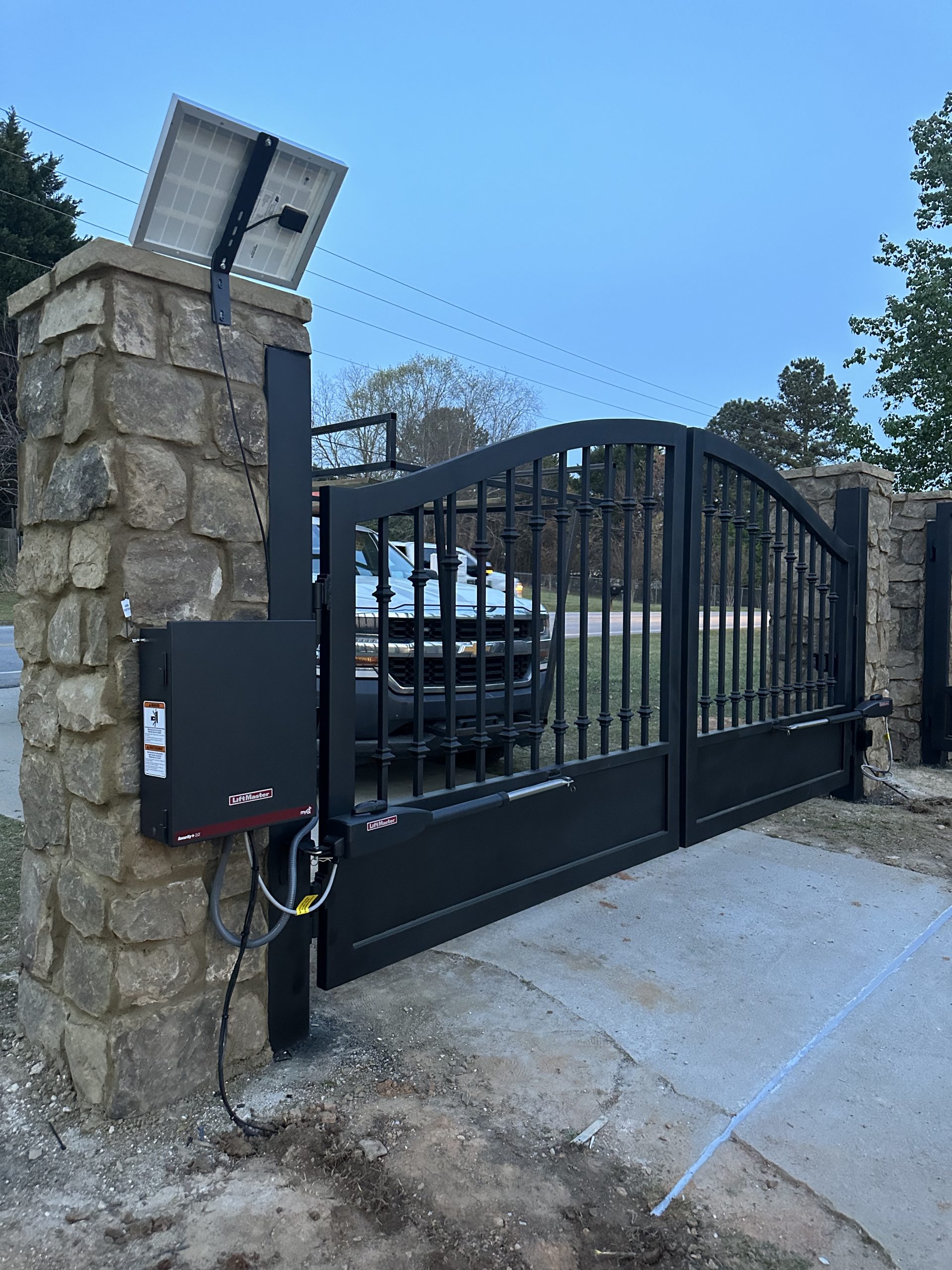 Custom Gates in Smyrna, GA installed by Helix Garage Doors and Openers